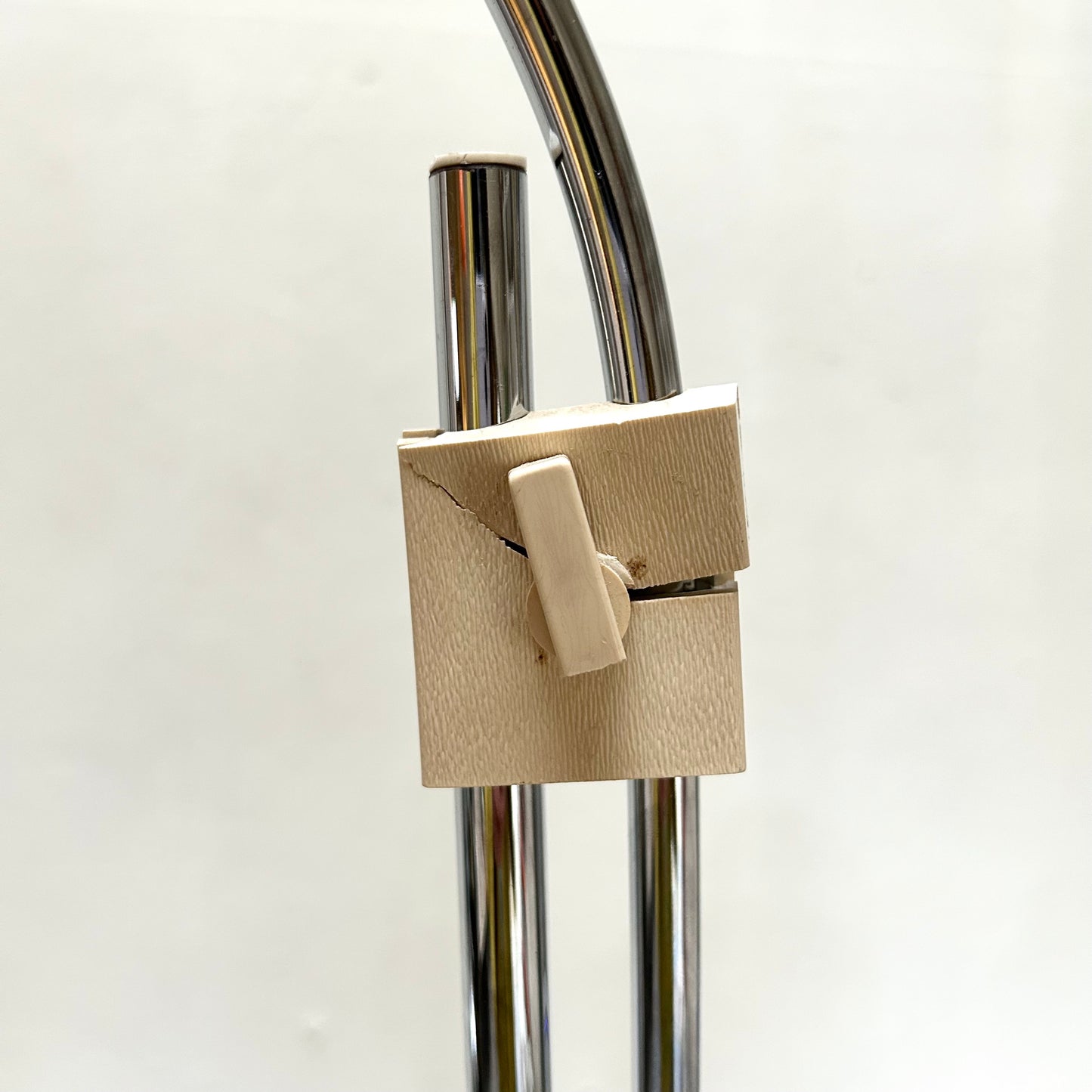 Mid-Century Chromed Arc Floor Lamp, 1960s