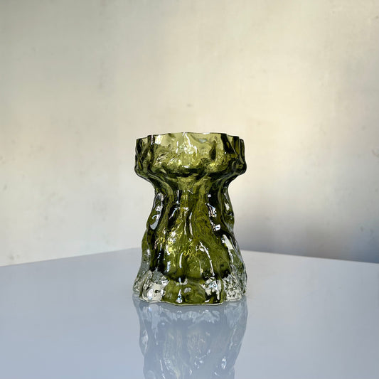 Ingrid Kristal Glashütte Vase, 1970s