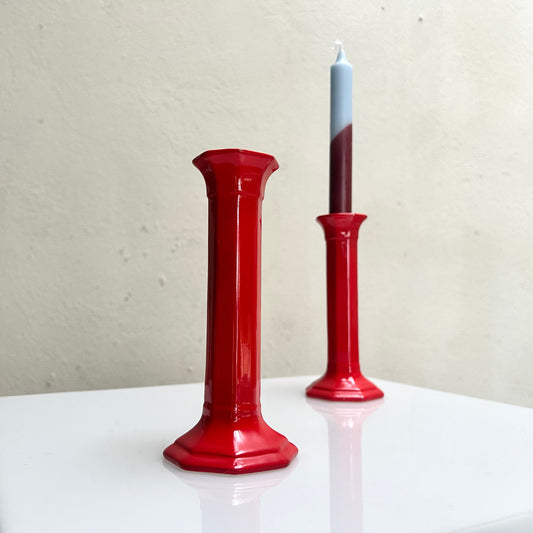 Glossy Candlestick Duo, 1980s