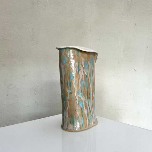 Handmade Speckled Ceramic Vase