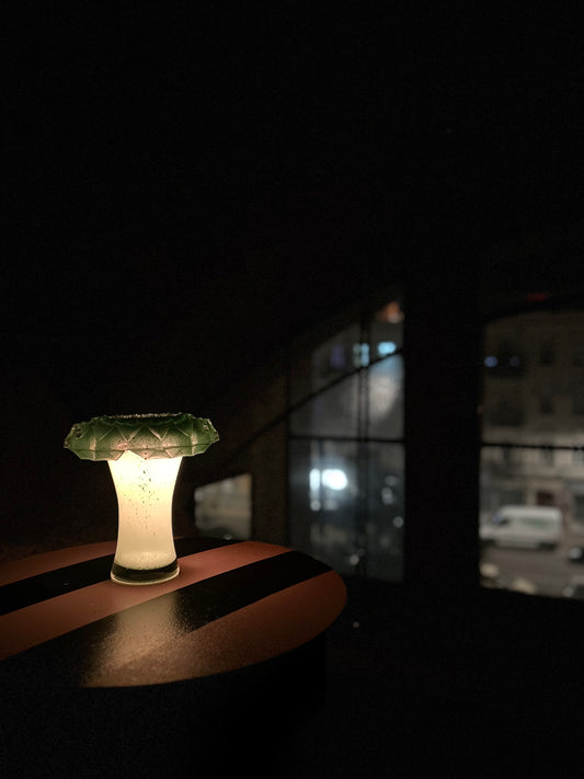 Varde Ljus Green Chrystal Mushroom Lamp